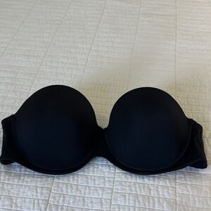 Calvin Klein 36B Black Strapless Bra Like New